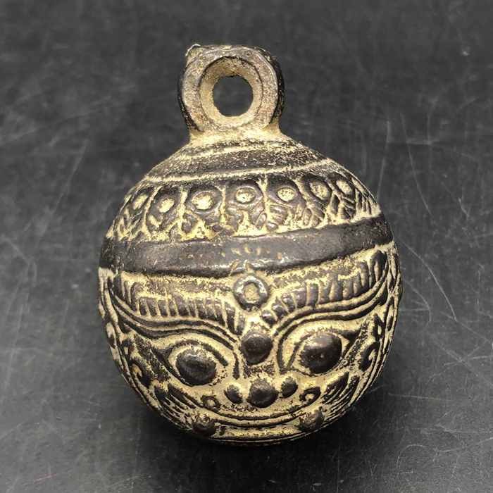Vintage Collectible Bells - Antike Tigerkopf-Glocke Sammlerstück