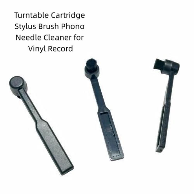 Vinyl Record Cleaner - 1 Stück Plattenspieler-Nadelbürste für Vinyl-Plattenspieler, antistatische