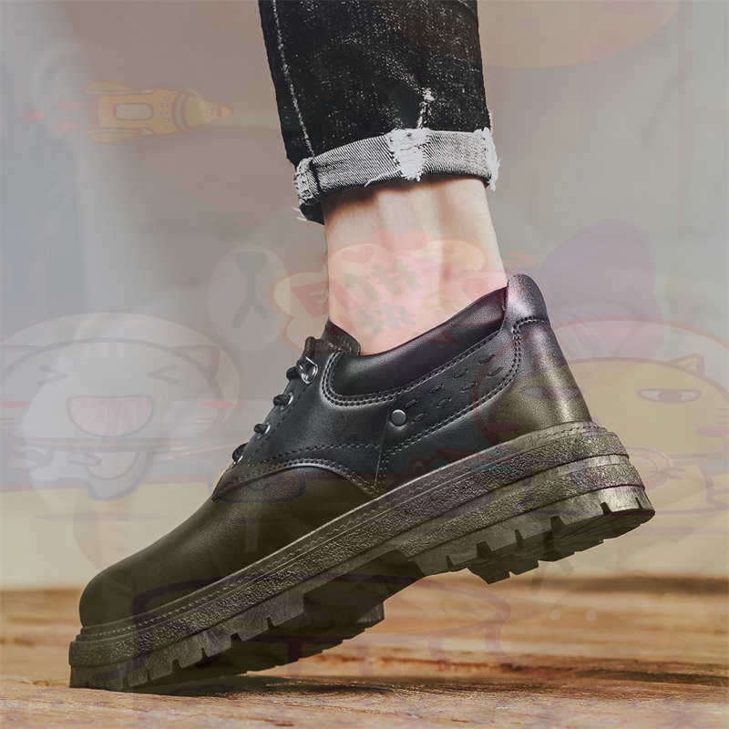 Vintage Collectible Show - Dunkles Naturleder, modische Turnschuhe, Tennis-Herren-Turnschuhe, modische
