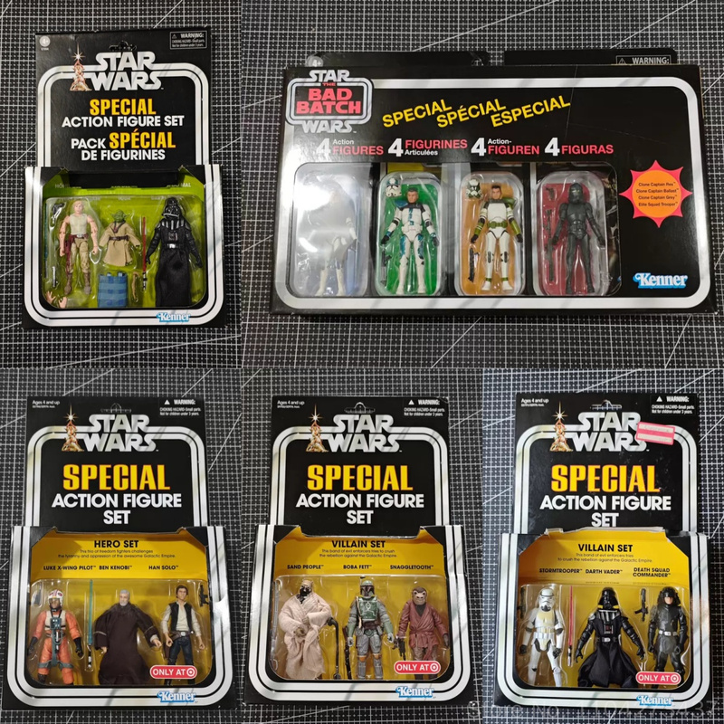 Vintage Collection Star Wars - Hasbro Star Wars Spezial-Actionfiguren-Set, 3,75 Zoll,