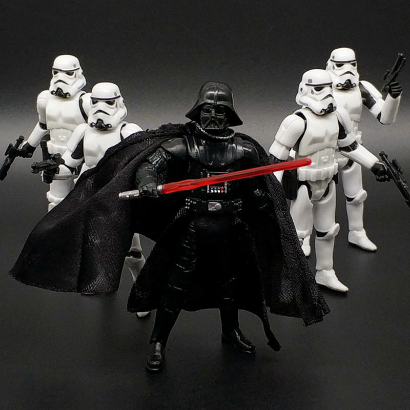 Vintage Collection Star Wars - Auf Lager Wars Weißer Soldat Schwarzer