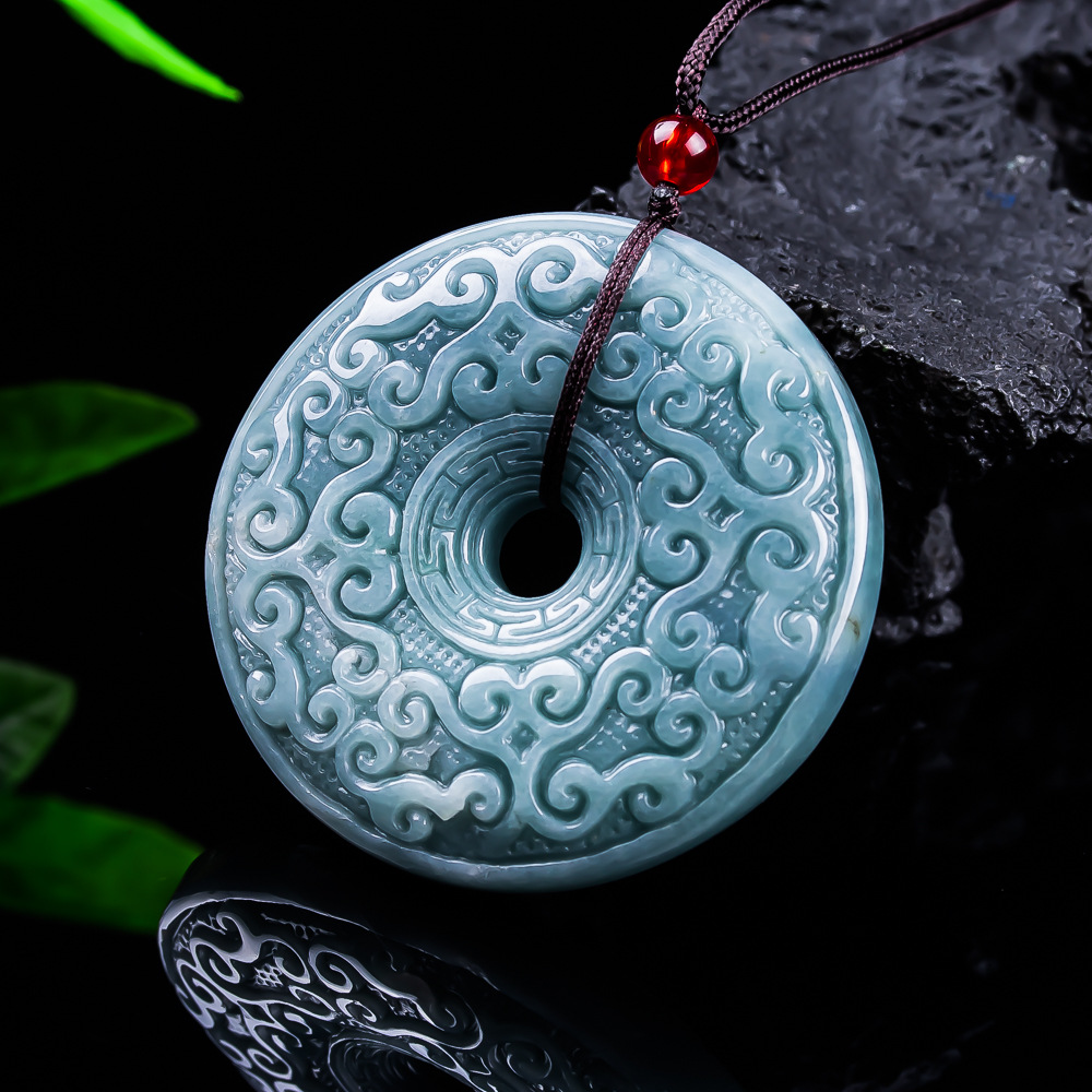 Natürliche burmesische Jadeit- – Vintage Necklace Bewertung und Preis