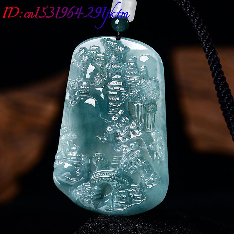 Natürliche burmesische Jadeit- – Vintage Necklace Bewertung und Preis