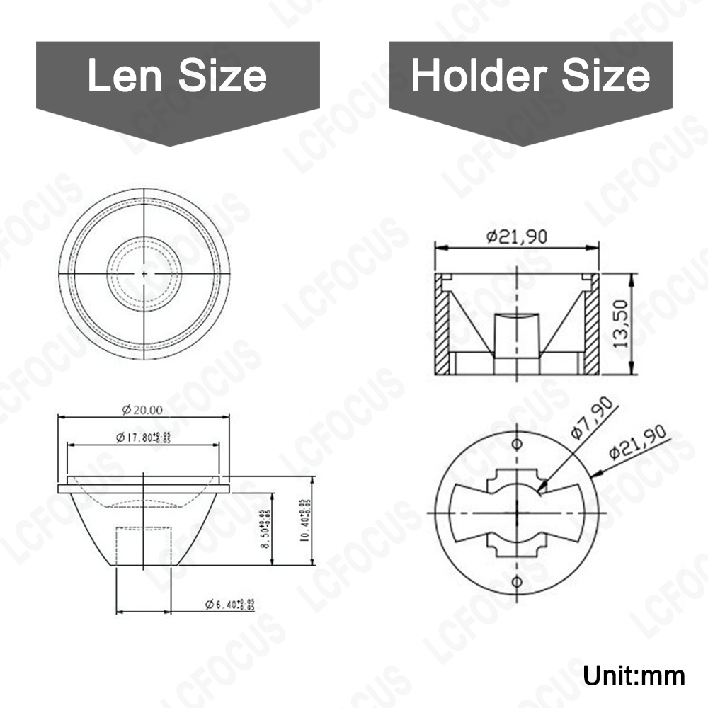10 Stück 1 W 3 W 5 W LED-Linse – Darkroom Enlarger Lens Bewertung und Preis