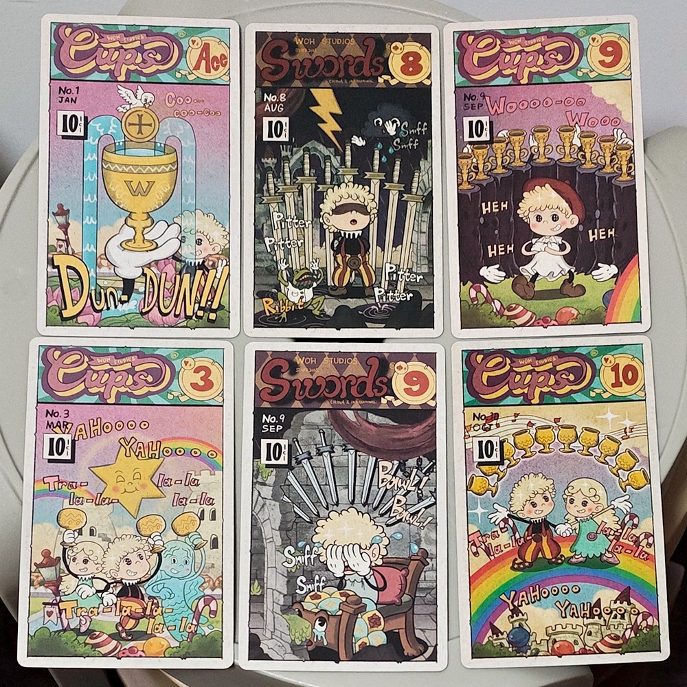 Vintage Rubber Hose Tarot-Deck – Vintage Collectible Cards Bewertung und Preis