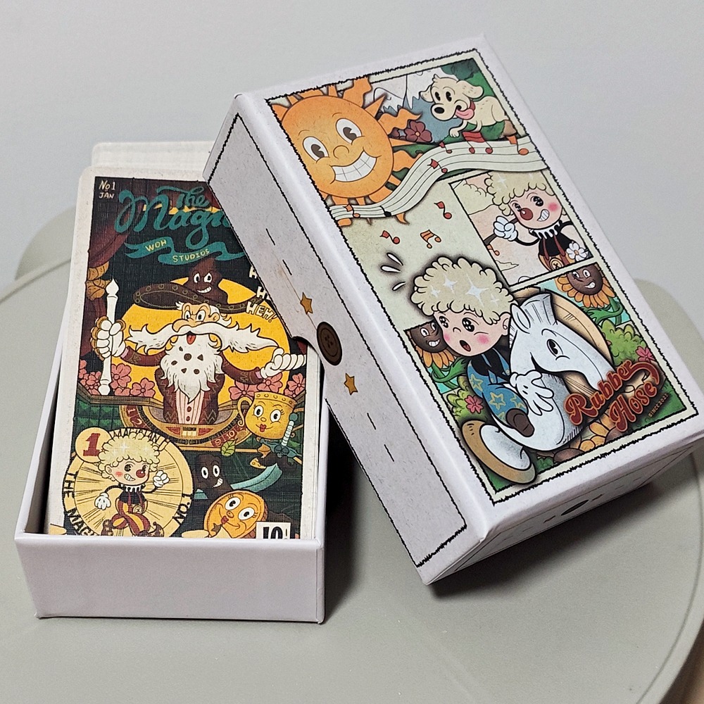 Vintage Rubber Hose Tarot-Deck – Vintage Collectible Cards Bewertung und Preis