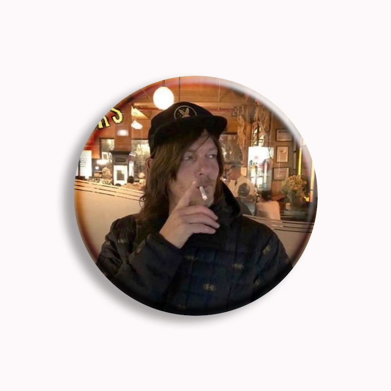 Retro Daryl Dixon Soft Button  – Vintage Collectible Show Bewertung und Preis
