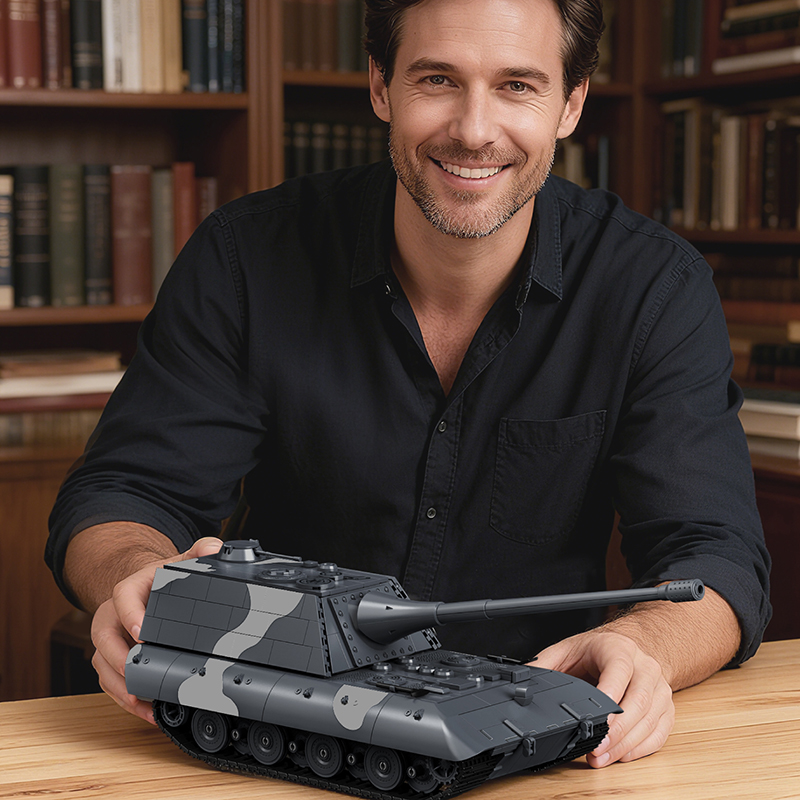 1836-teiliges MOC E-100 Panzer – Vintage Collectibles Toys Bewertung und Preis