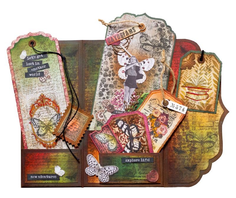 Tag Umschlag Grunge Collection – Vintage Collectible Bells Bewertung und Preis