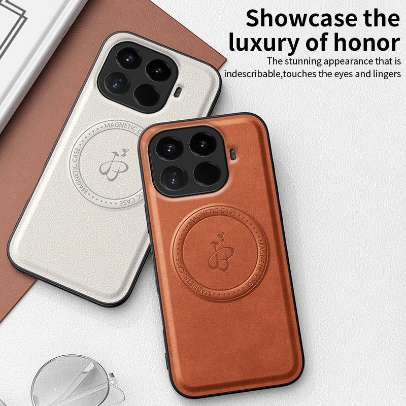 PU-Leder Magnetische Hülle für – Camera Leather Case Bewertung und Preis