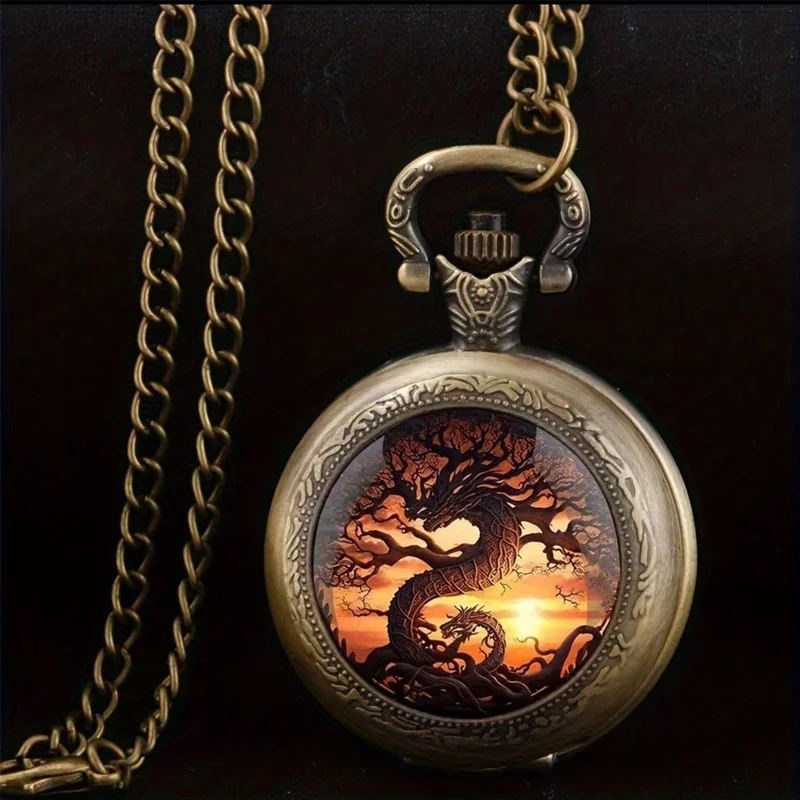 Mischmuster Vintage Taschenuhr – Vintage Necklace Bewertung und Preis