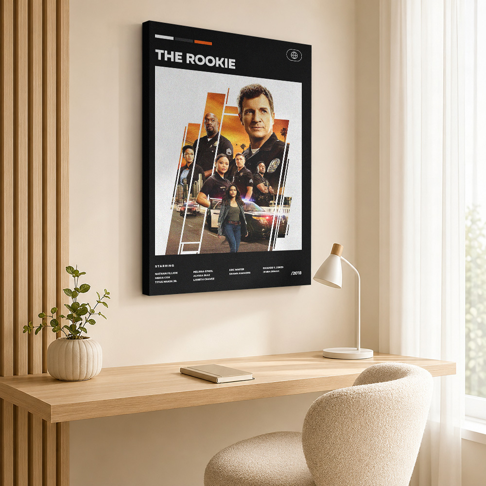 The Rookie TV-Show Leinwandbil – Vintage Collectible Show Bewertung und Preis