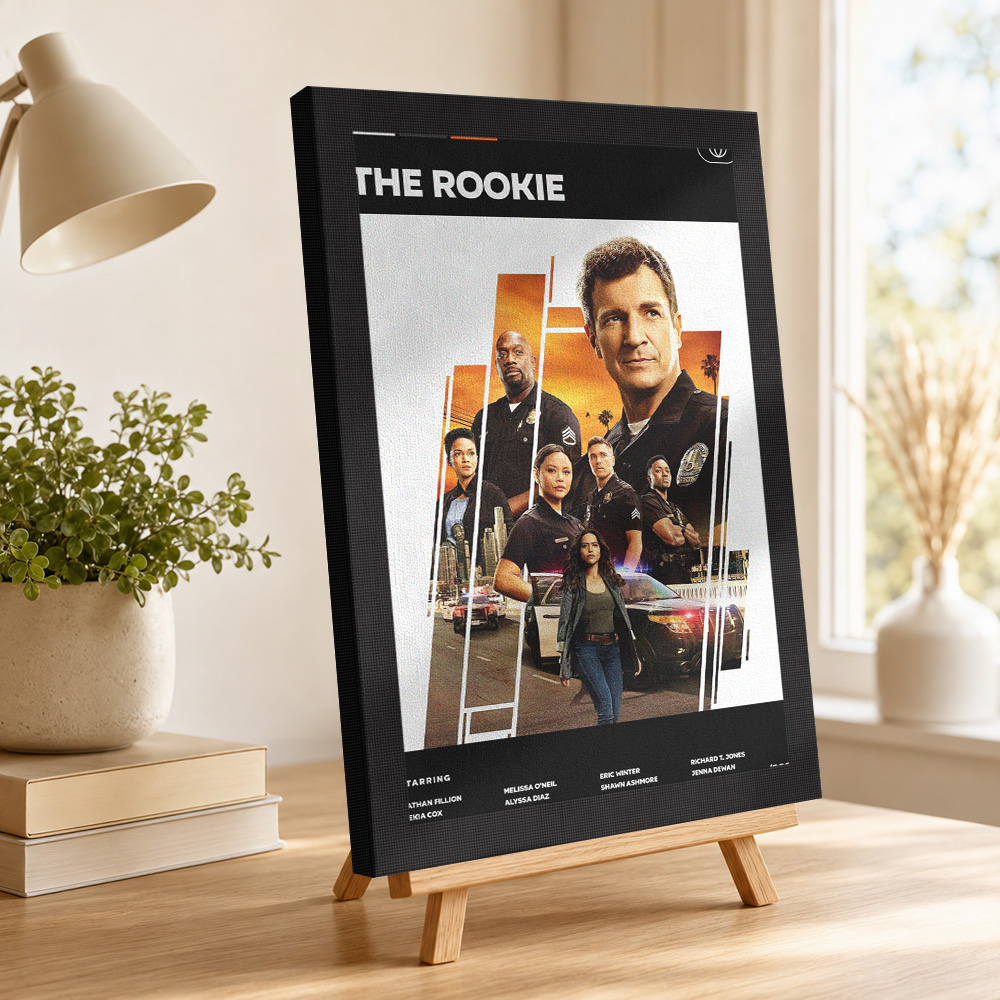 The Rookie TV-Show Leinwandbil – Vintage Collectible Show Bewertung und Preis