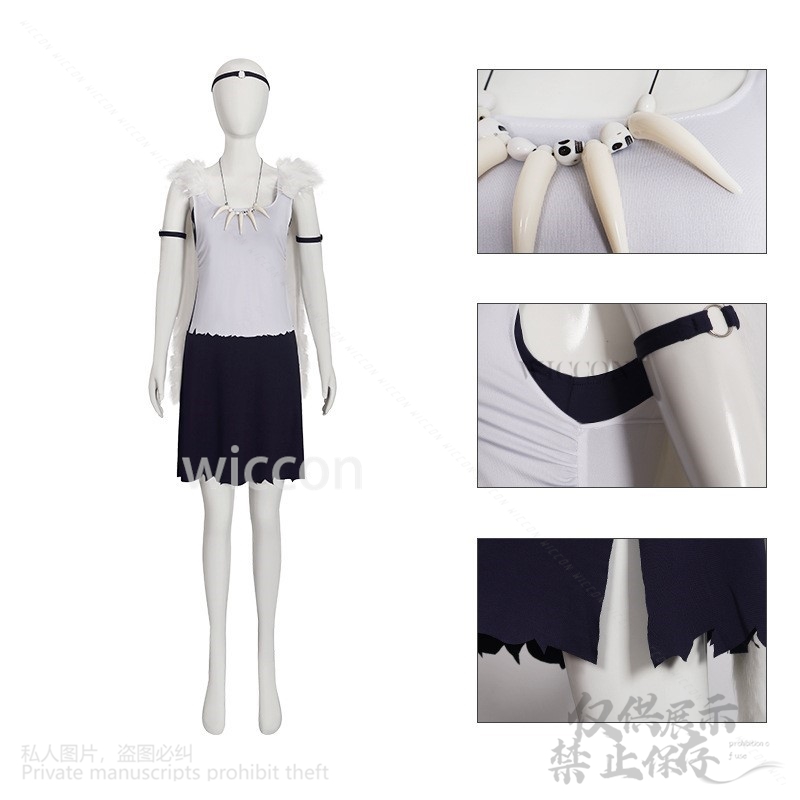 Anime Prinzessin Cosplay Wolf  – Vintage Necklace Bewertung und Preis